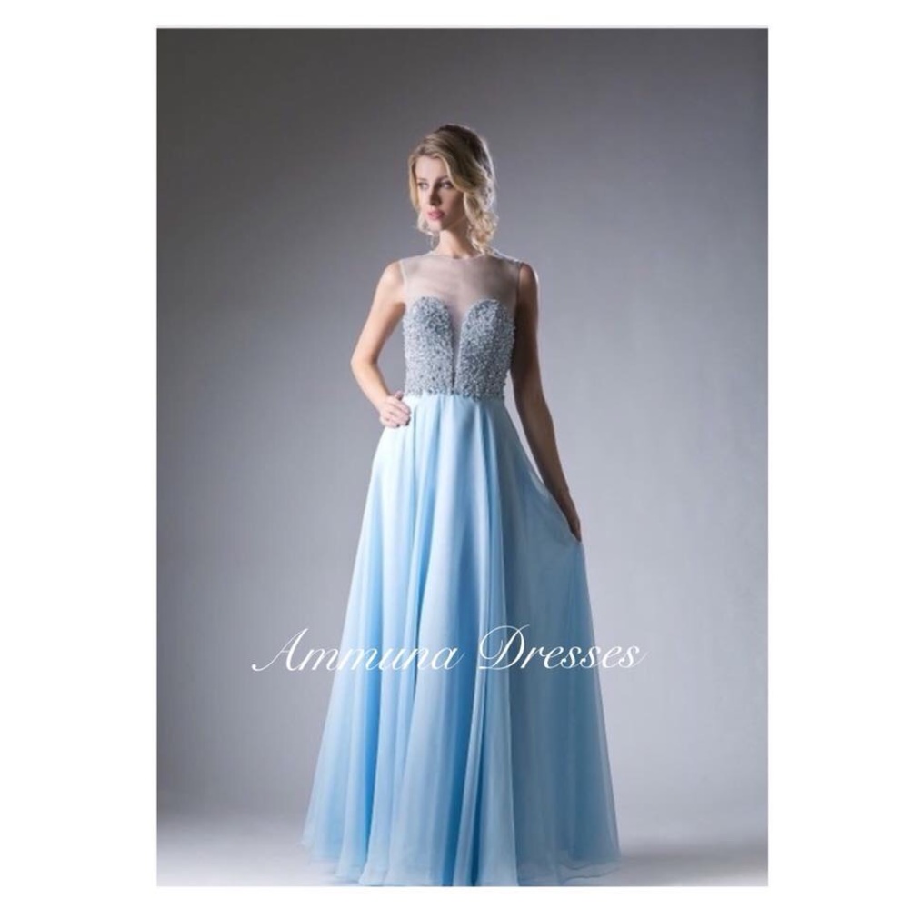Beaded Top Prom Dress